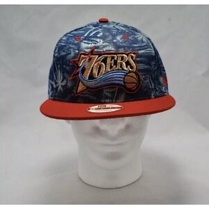 Philadelphia 76ers SnapBack Hat New Era 9fifty Tropical Vacation Cap